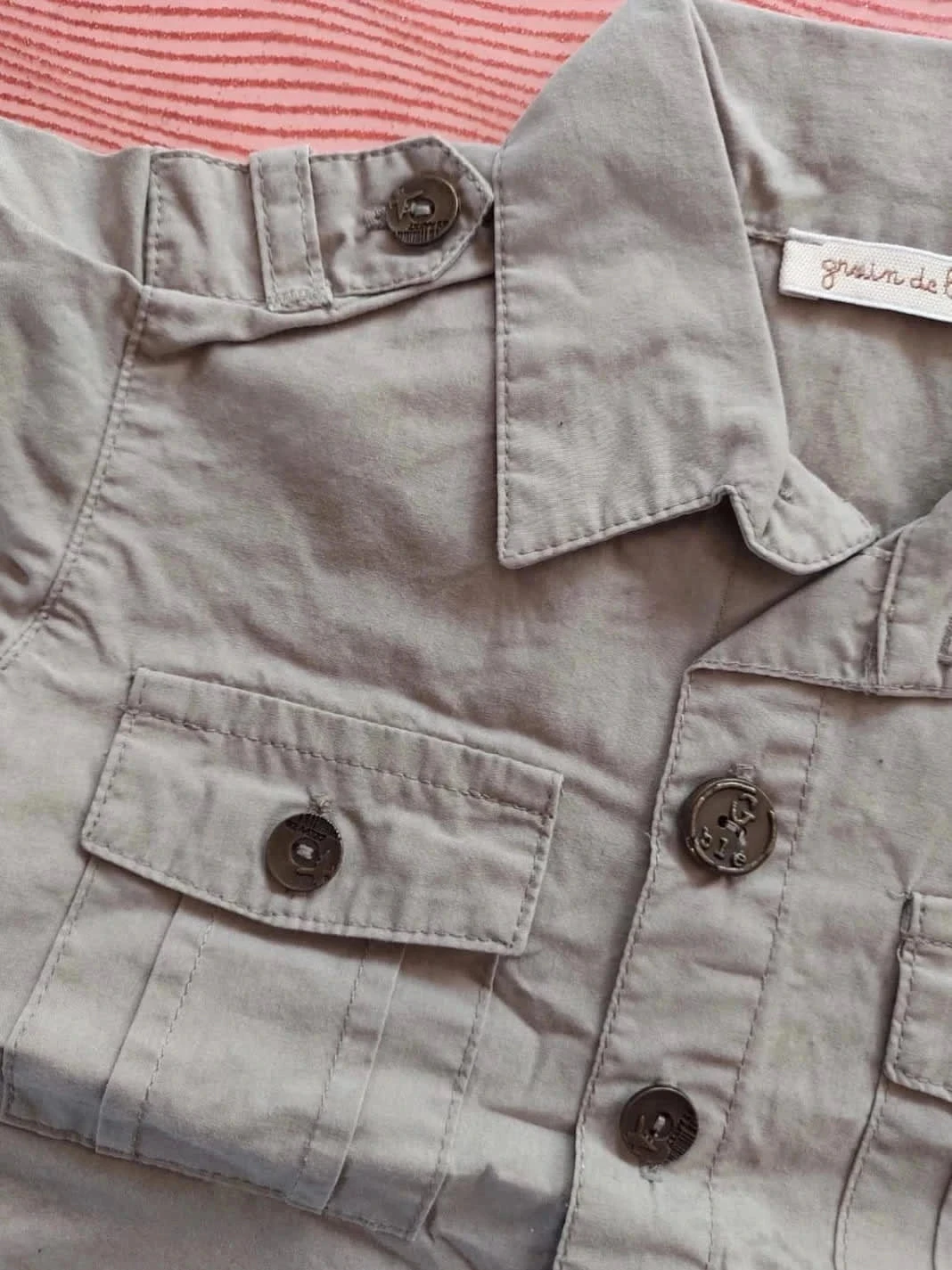Camisa de grano de trigo 12meses – photo 3